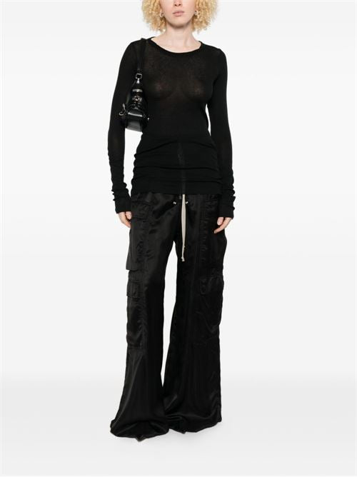 COTTON SEMI-SHEER T-SHIRT