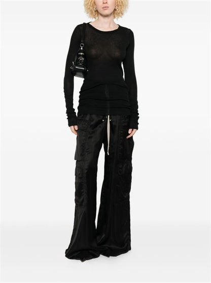 COTTON SEMI-SHEER T-SHIRT