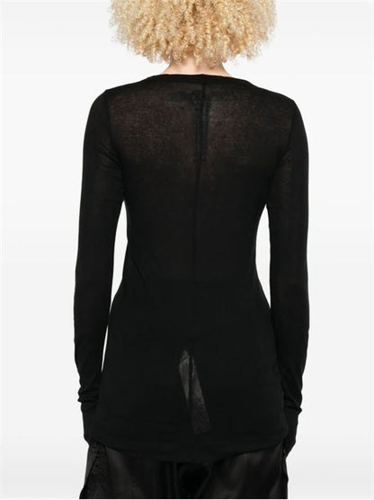 COTTON SEMI-SHEER T-SHIRT