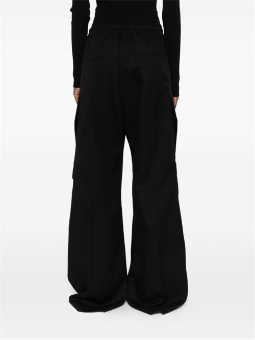 WOOL CARGO TROUSERS