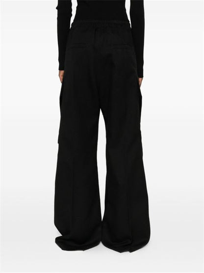 WOOL CARGO TROUSERS