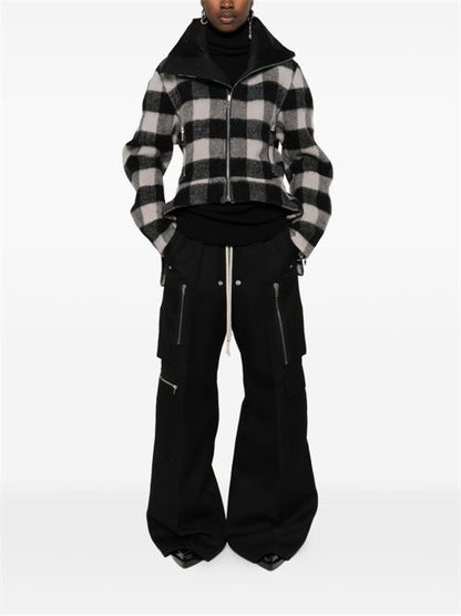 WOOL CARGO TROUSERS