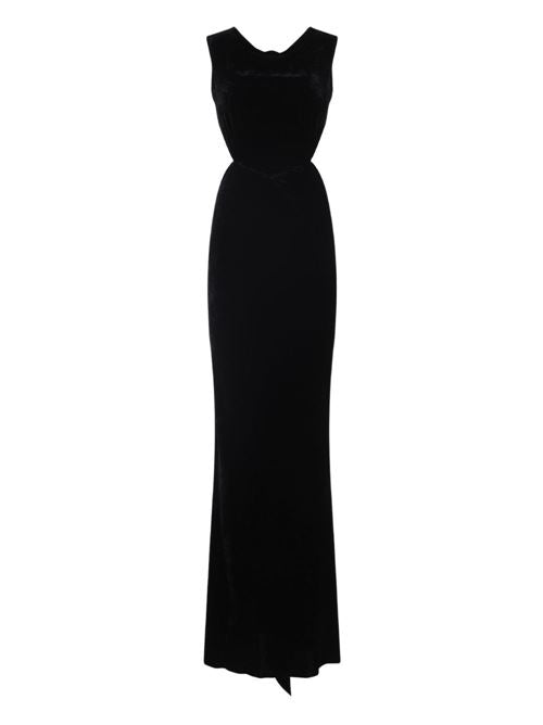 VELVET LONG DRESS