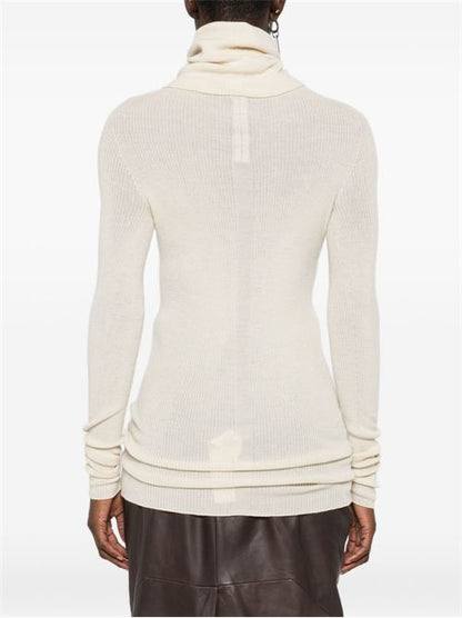 WOOL TURTLE-NECK SWEATER