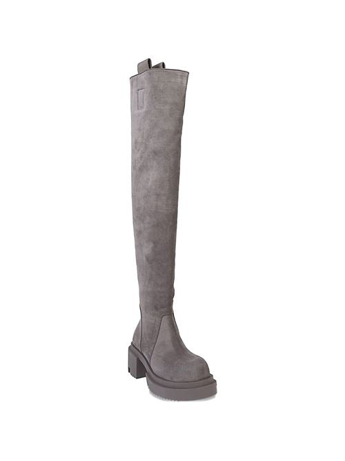 SUEDE LEATHER BOOTS
