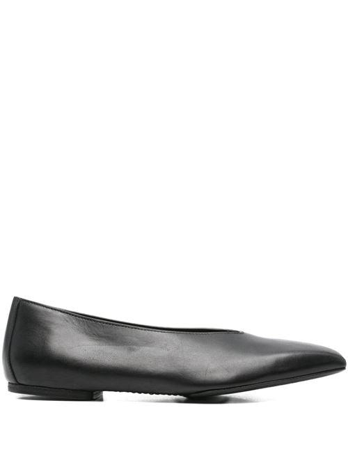 LEATHER BALLET FLATS