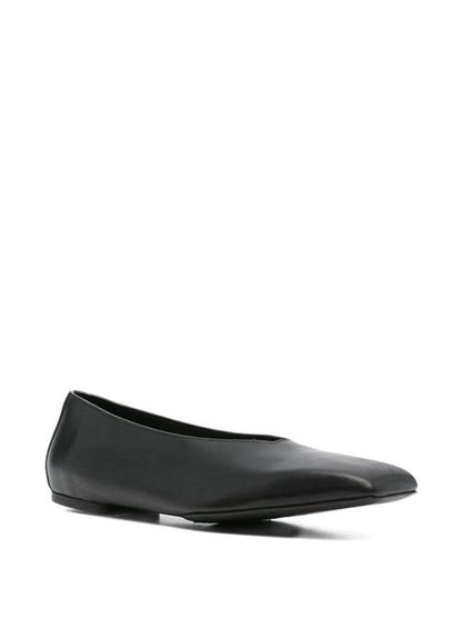 LEATHER BALLET FLATS