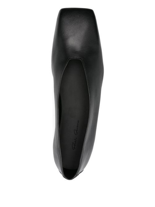 LEATHER BALLET FLATS