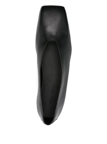 LEATHER BALLET FLATS
