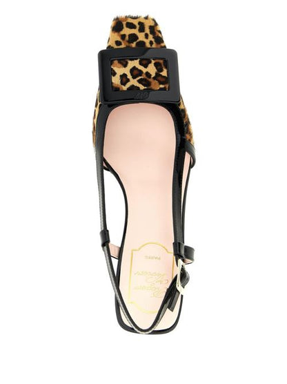 BELLE VIVIER PONY SLINGBACK PUMPS