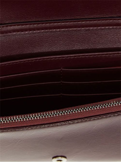 BELLE VIVIER PATENT LEATHER WALLET ON CHAIN