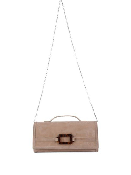 BELLE VIVIER LEATHER CLUTCH