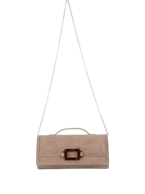 BELLE VIVIER LEATHER CLUTCH