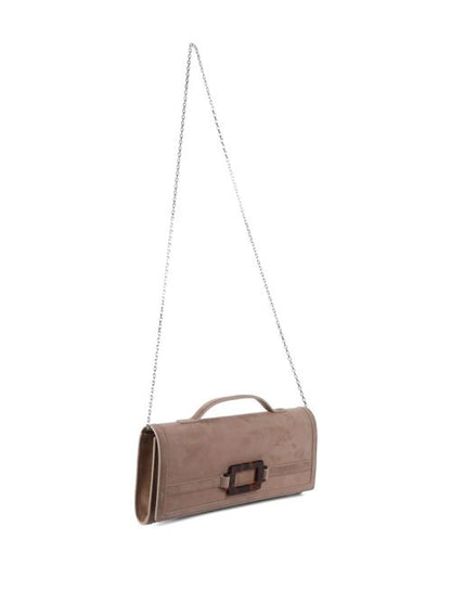 BELLE VIVIER LEATHER CLUTCH