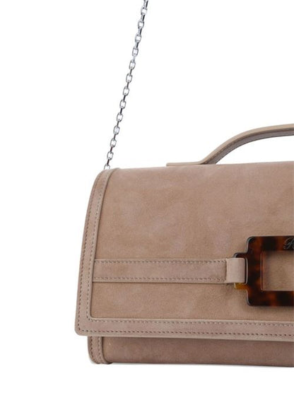 BELLE VIVIER LEATHER CLUTCH