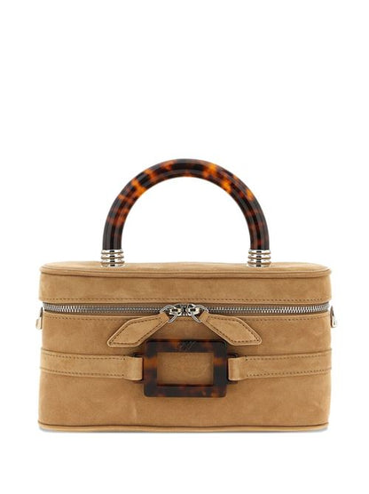 BELLE VIVIER MINI LEATHER VANITY CASE