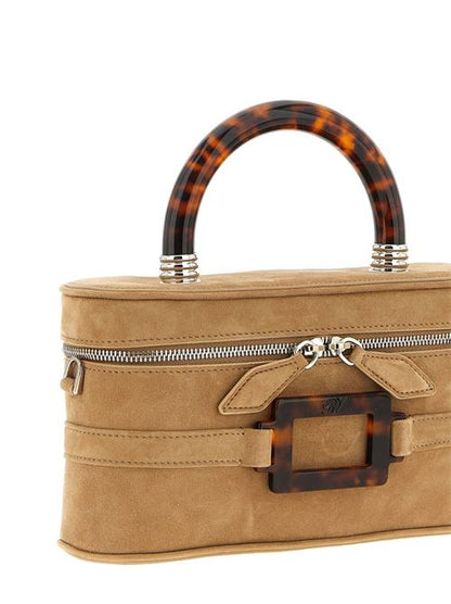 BELLE VIVIER MINI LEATHER VANITY CASE