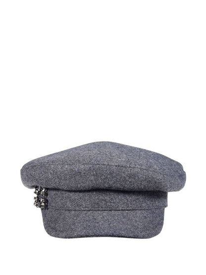 RV BROCHE WOOL SAILOR HAT