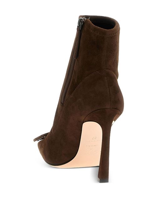 TROMPETTE SUEDE LEATHER BOOTS