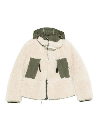 SHEARLING BLOUSON JACKET