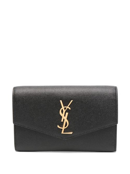 UPTOWN LEATHER WALLET ON CHAIN