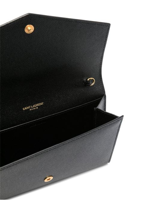 UPTOWN LEATHER WALLET ON CHAIN