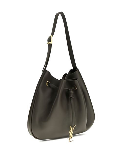 PARIS VII SMALL LEATHER HOBO BAG
