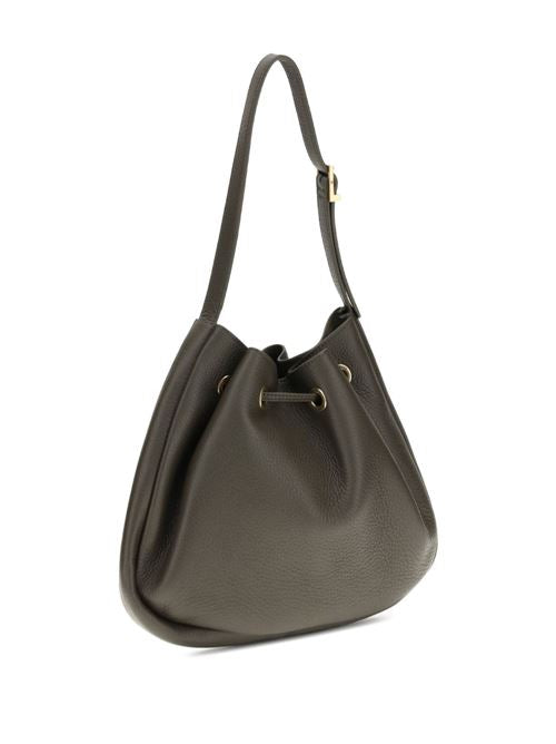 PARIS VII SMALL LEATHER HOBO BAG