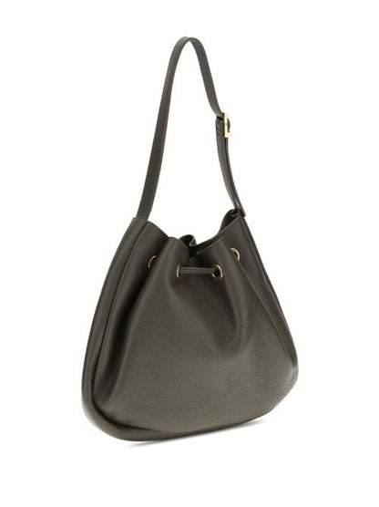PARIS VII SMALL LEATHER HOBO BAG