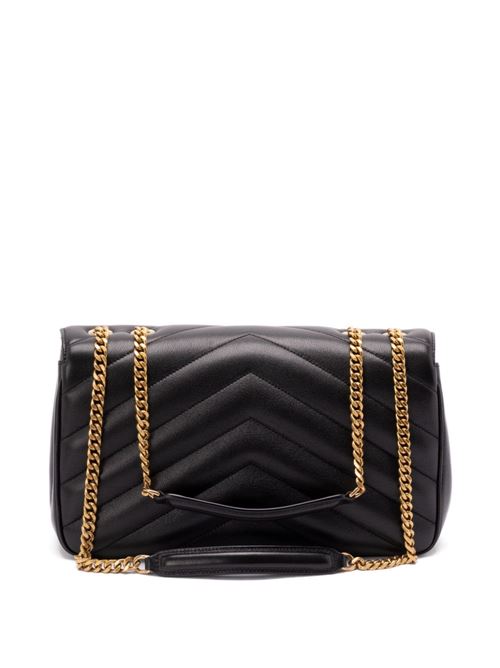 LOULOU MEDIUM LEATHER SHOULDER BAG
