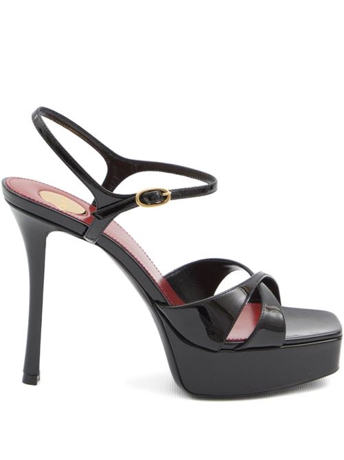 DEBBIE PATENT LEATHER SANDALS