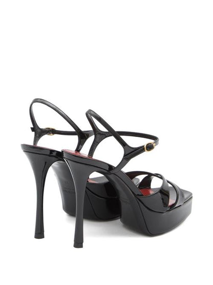 DEBBIE PATENT LEATHER SANDALS