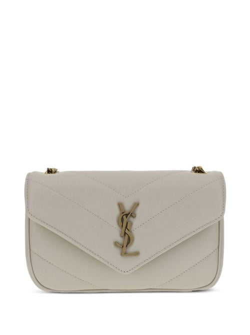 LOULOU MINI LEATHER SHOULDER BAG