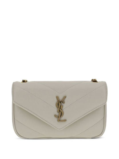 LOULOU MINI LEATHER SHOULDER BAG