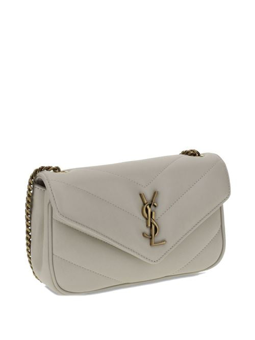 LOULOU MINI LEATHER SHOULDER BAG