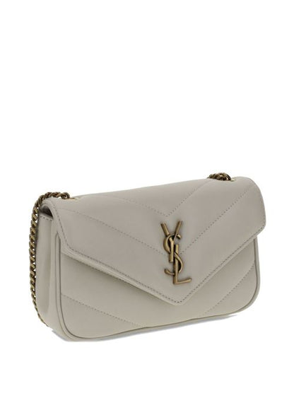 LOULOU MINI LEATHER SHOULDER BAG
