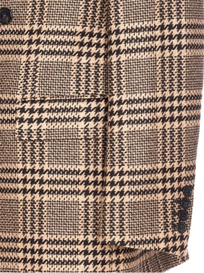 CASHMERE AND SILK DOUBLE-BREASTED JACKET
