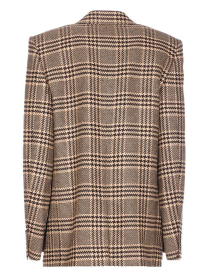 CASHMERE AND SILK DOUBLE-BREASTED JACKET
