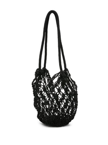 SMALL CROCHET BUCKET BAG
