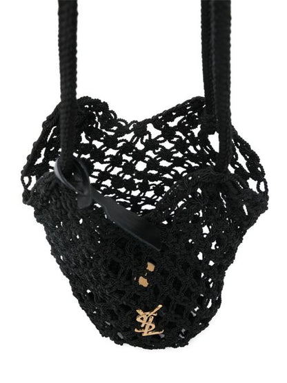 CROCHET LARGE BUCKET BAG