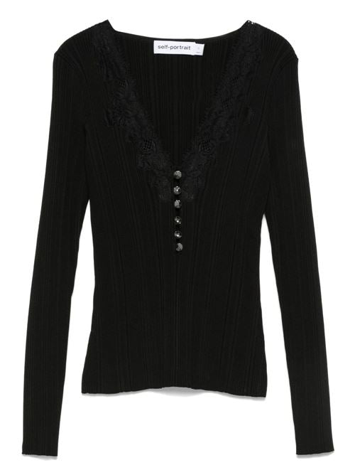 V-NECKED SWEATER