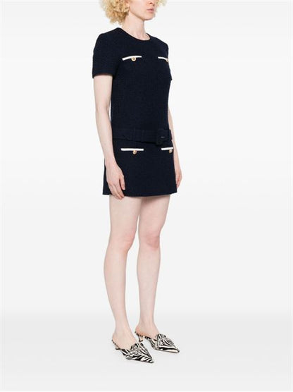 BOUCLE MINI DRESS