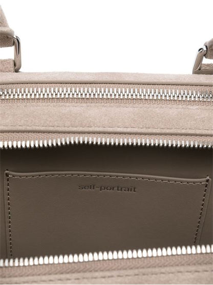 SUEDE LEATHER SHOULDER BAG