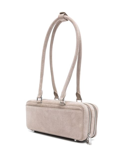 SUEDE LEATHER SHOULDER BAG