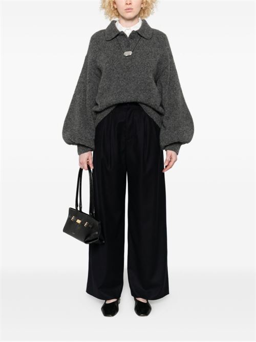 SILK BLEND TROUSERS