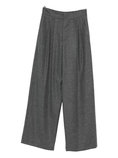COTTON BLEND TROUSERS