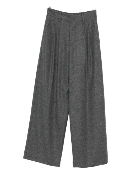 COTTON BLEND TROUSERS