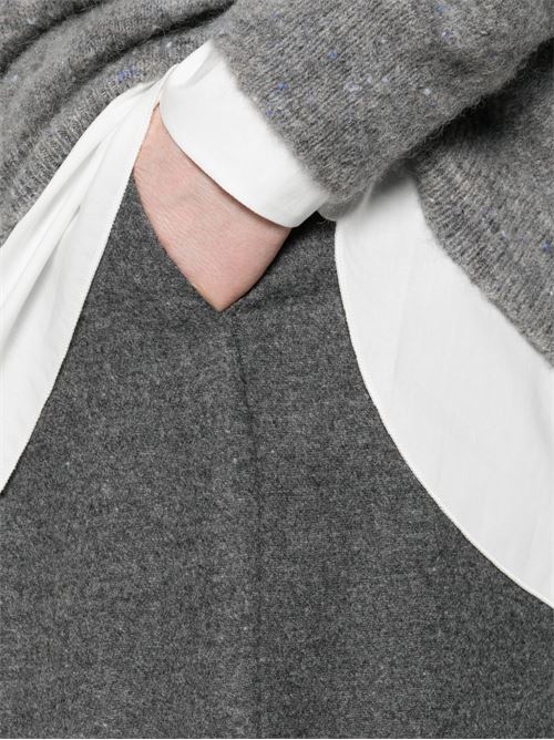 COTTON BLEND TROUSERS