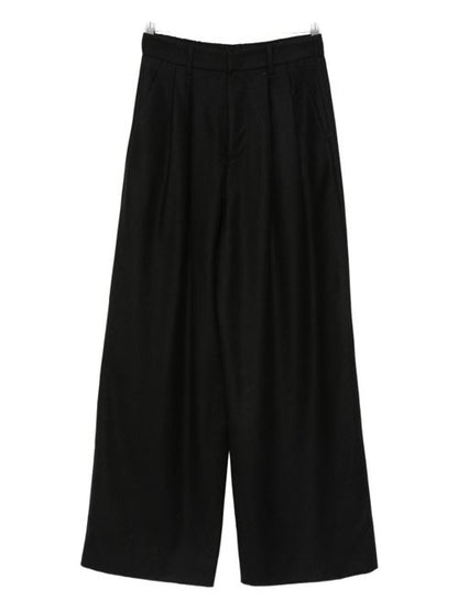 COTTON BLEND TROUSERS
