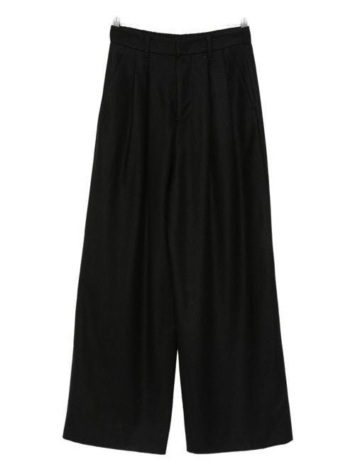 COTTON BLEND TROUSERS